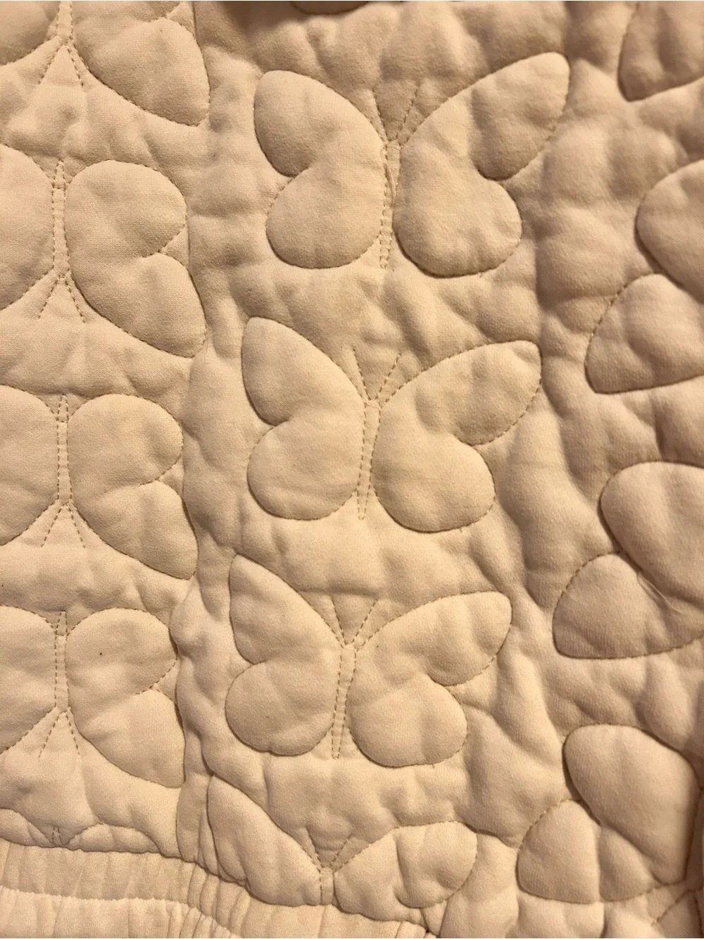 BDG Urban Outfitters White Quilted Hooded Puffer Jacket